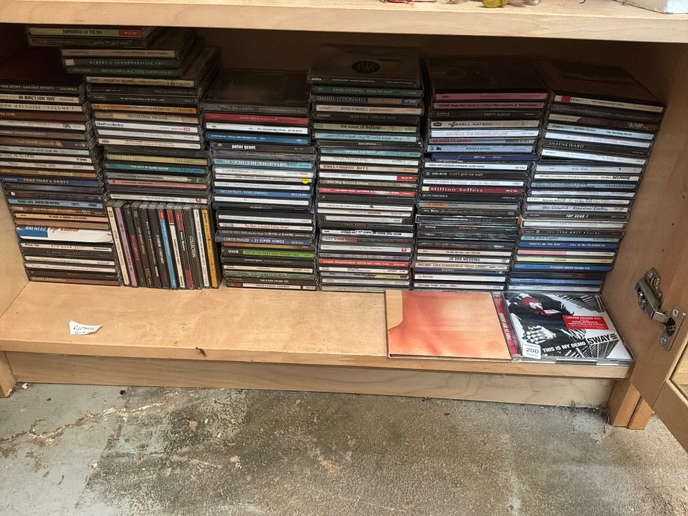 Lot 200: A Collection of Approximately 125 Plastic-Cased Compact Discs Including Daniel O'Donnell and Glenn Miller Titles