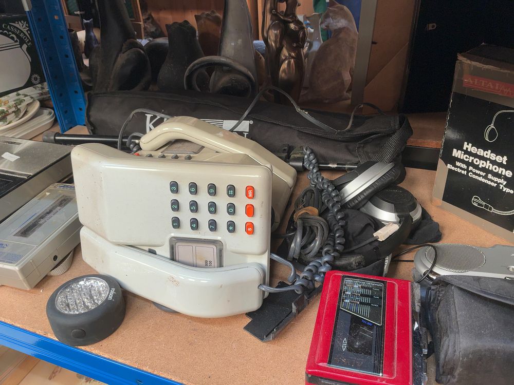 Lot 279: A Collection of Vintage Consumer Electronics and Telephony Equipment including Sony Aiwa and ITT-KB Examples