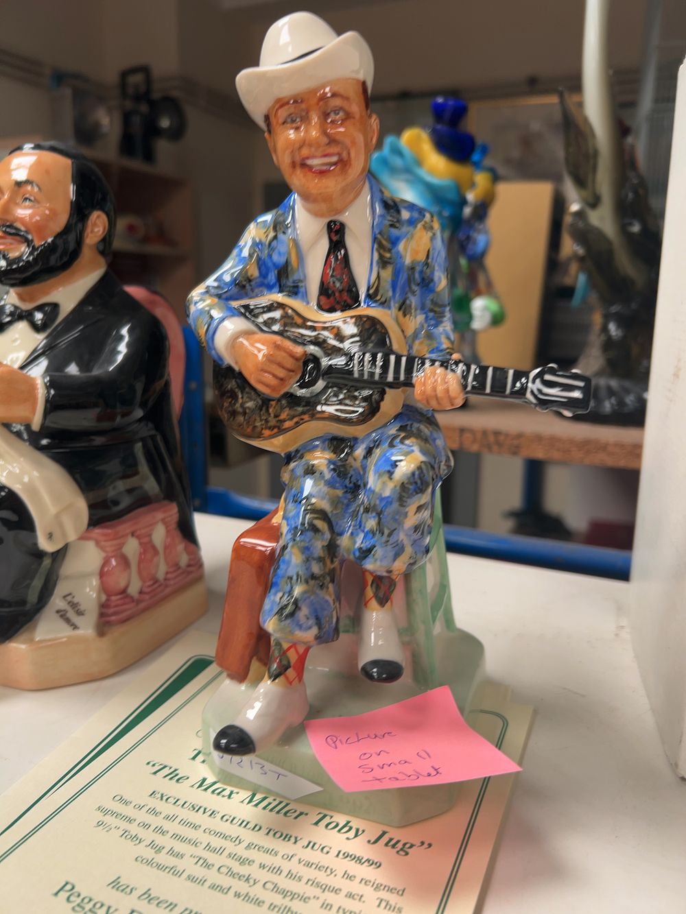 Lot 319: A Pair of Two Kevin Francis Hand Painted Staffordshire Ceramic Character Figurines