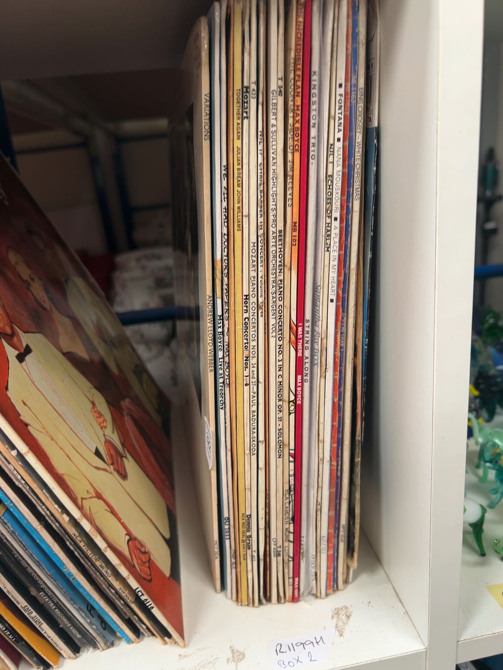 Lot 322: An Assortment of Approximately 50 12-inch Vinyl LP Records Including Soundtracks, Classical and Pop Examples