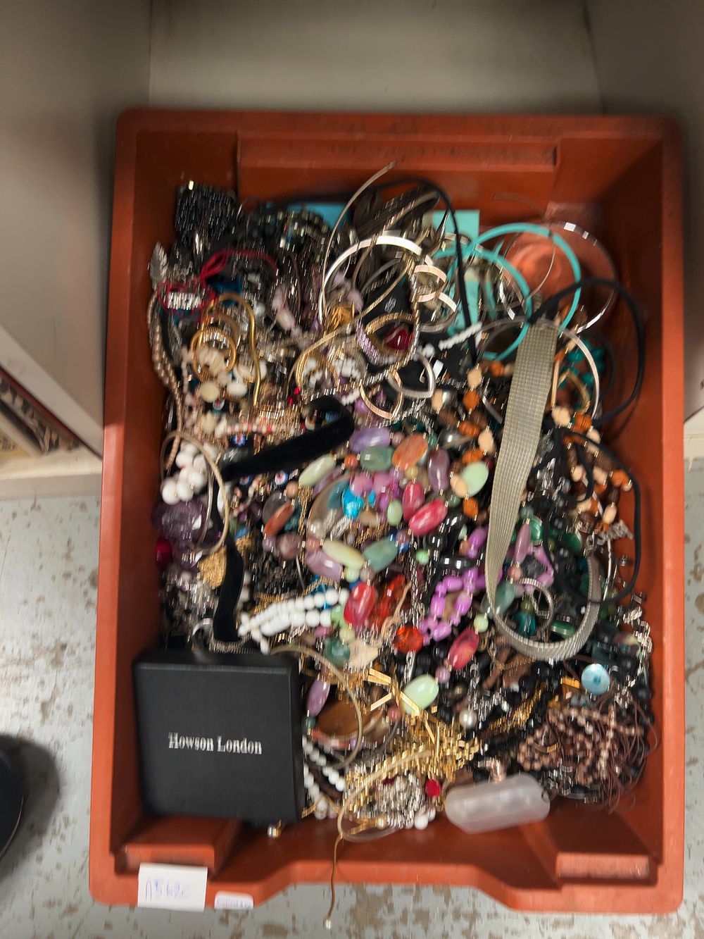 Lot 332: A Collection of Assorted Costume Jewellery Including a Howson London Presentation Box
