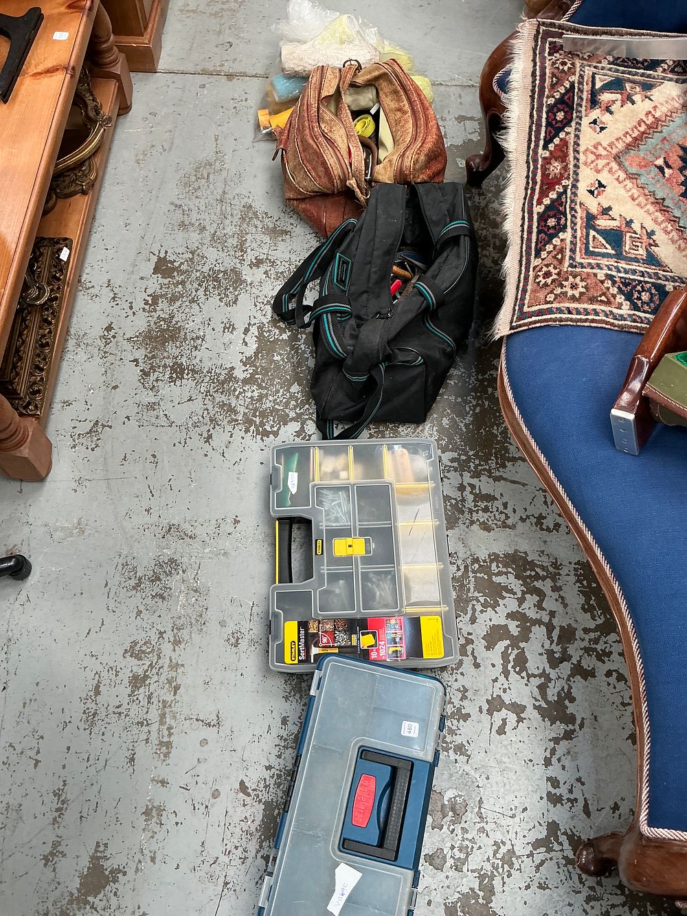 Lot 480: A Collection of Utility Hand Tools and Hardware including Stanley and JBC Examples