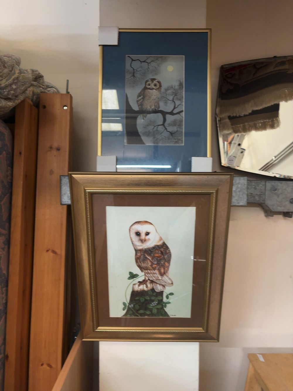 Lot 510: A Pair of Two  Artworks on Paper by E. Wheeler and R. Hinds