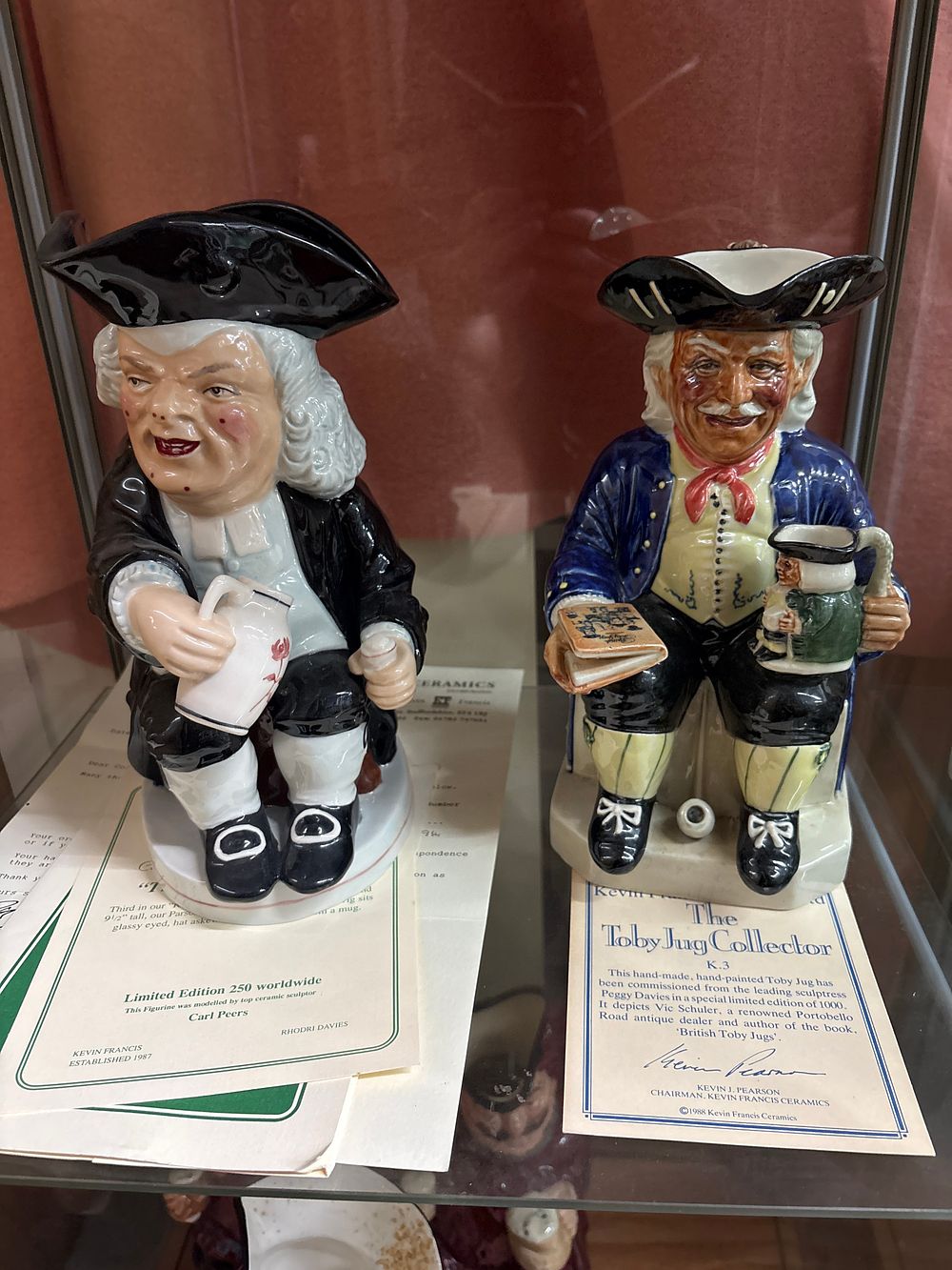 Lot 563: A Pair of Two Kevin Francis Ceramics Hand Painted Limited Edition Figurines