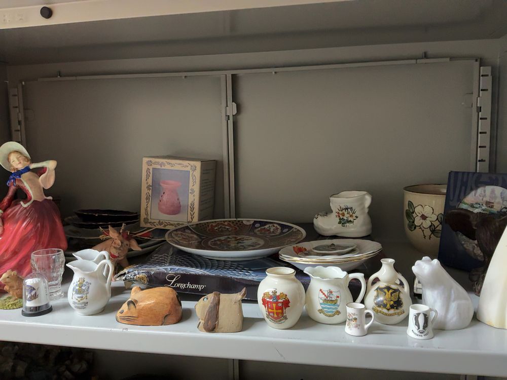 Lot 9: A Collection of Ceramic and Decorative Ornaments including Royal Doulton, Coalport and Tom Chambers Examples