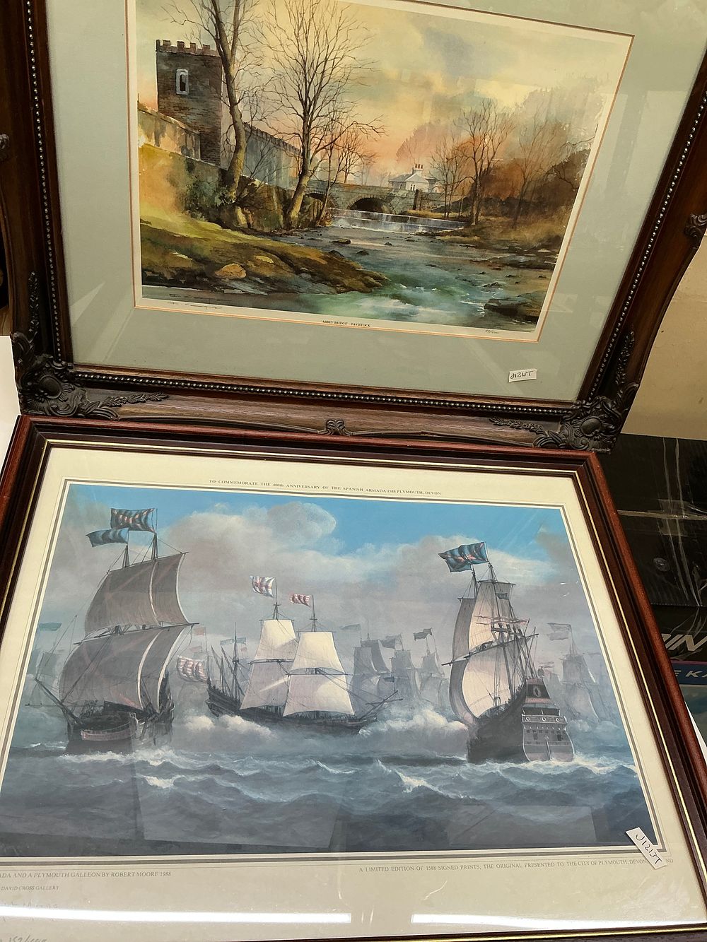 Lot 178: A Pair of Framed Limited Edition Prints including Examples by Robert Moore and H. Cooper