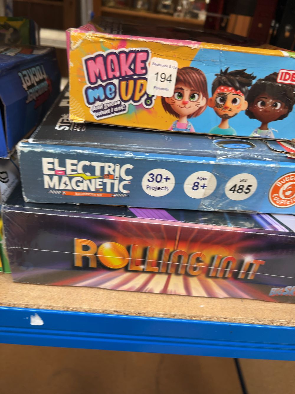 Lot 194: A Collection of Contemporary Children's Games and Toys including Examples by Ideal and Big Sky Games
