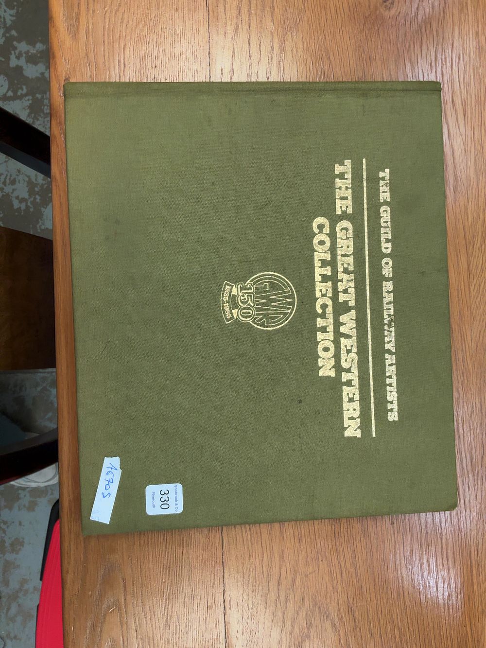 Lot 330: A Hardcover Cloth Bound Art Book The Great Western Collection by The Guild of Railway Artists