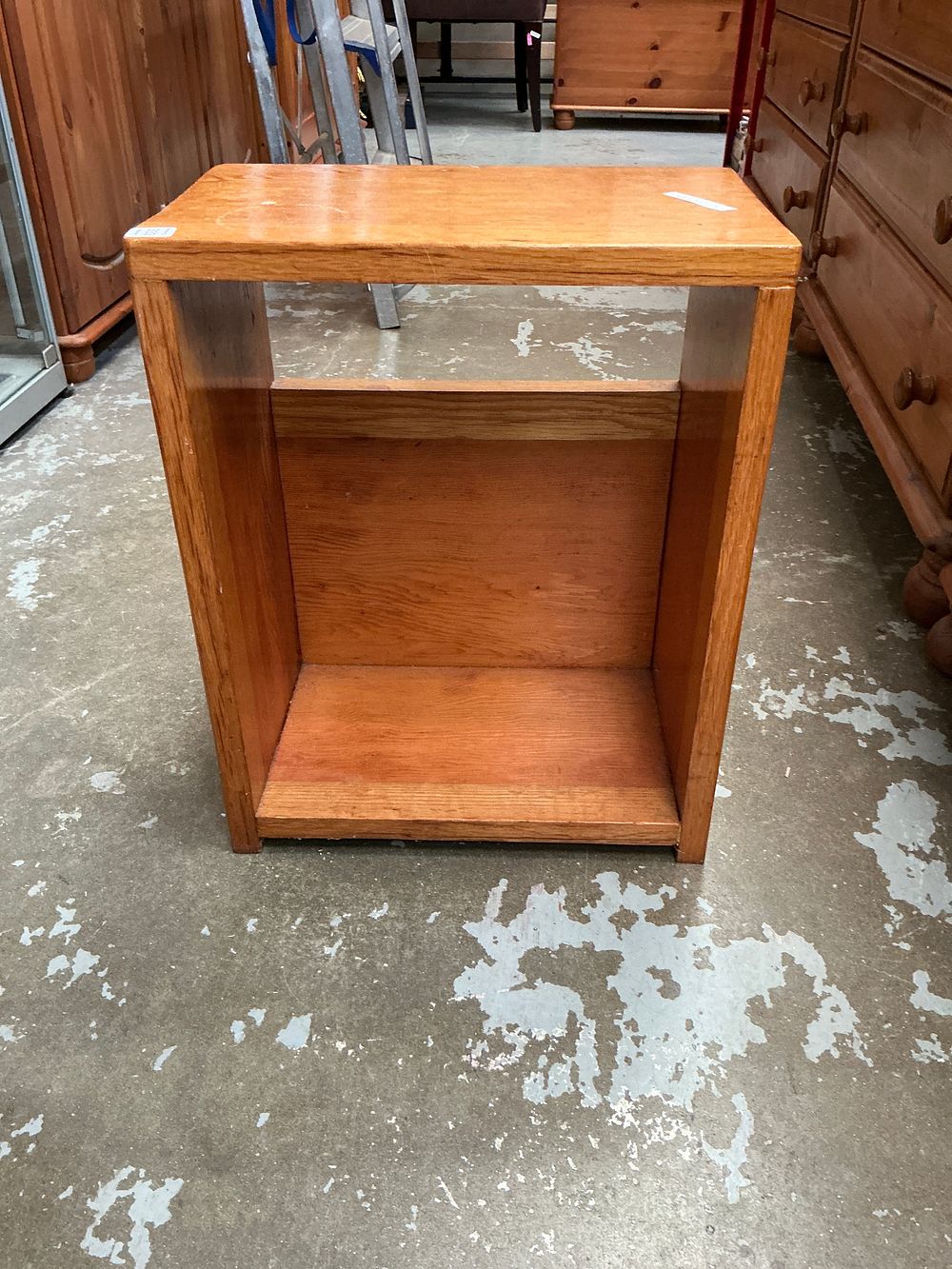 Lot 333: A Pair of Two Modern Solid Pine Open Fronted Storage Units