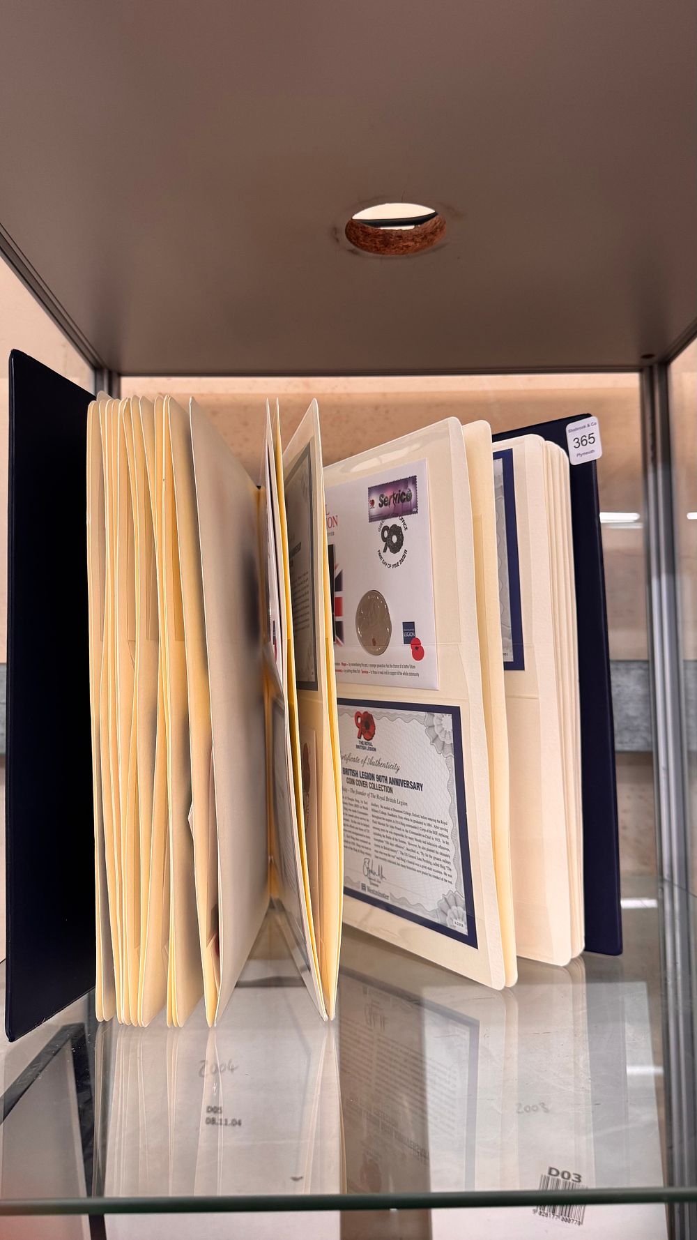 Lot 365: A Collection of 2011 The Royal British Legion 90th Anniversary Coin Covers by Westminster in Binder