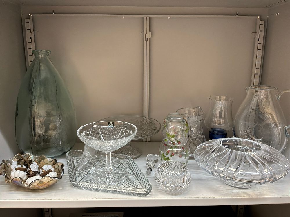Lot 46: A Collection of Decorative Cut Glass and Crystal Tableware Including Thomas Webb and Royal Doulton Examples
