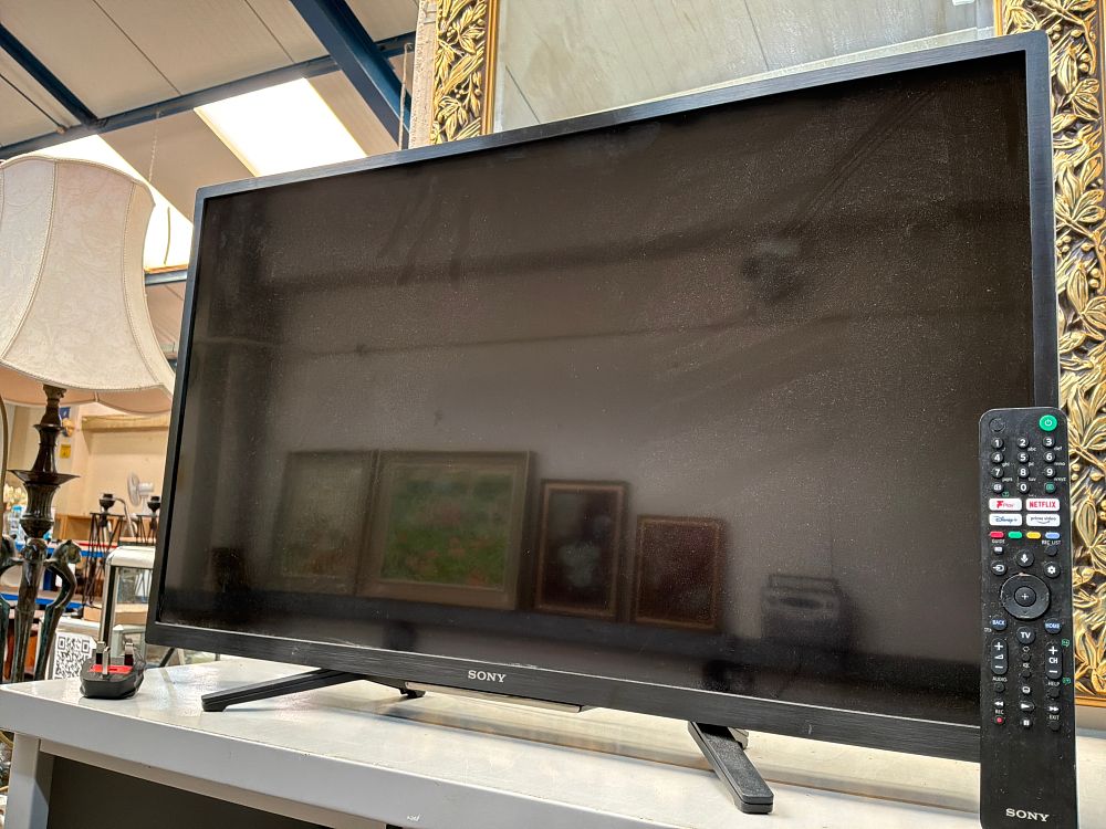 Lot 47: A Sony Smart LED Television with Remote Control