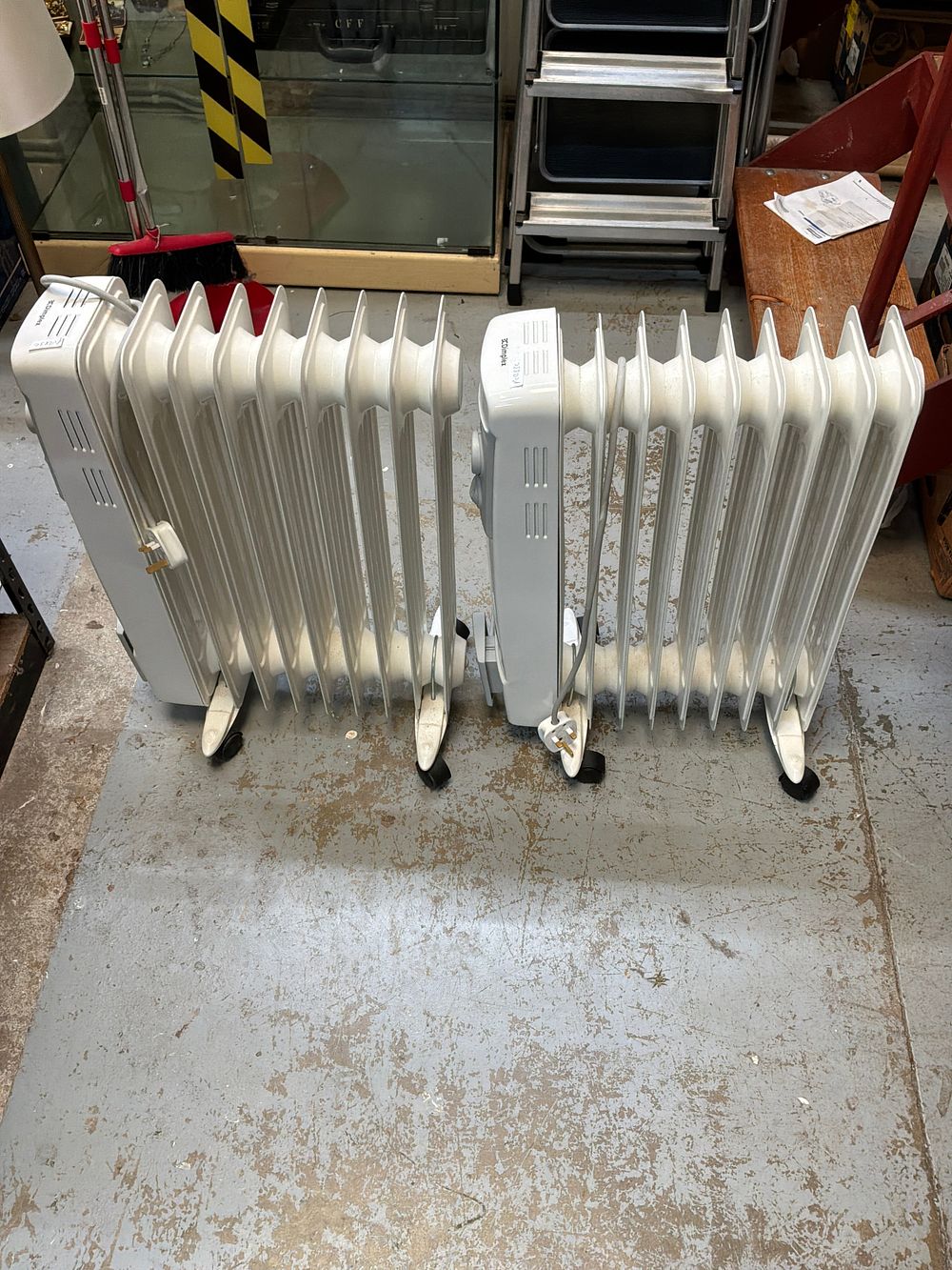 Lot 99: A Pair of Dimplex Oil Filled Radiator Heaters