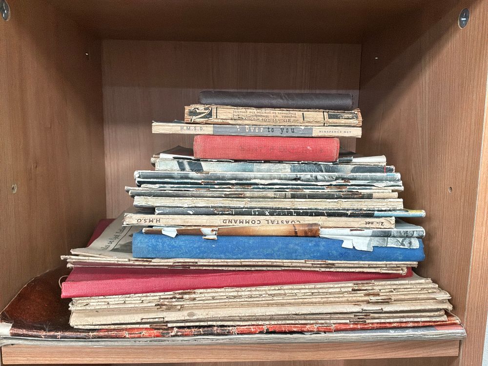Lot 185: A Collection of Mid 20th Century Military Publications and Manuals Including H.M.S.O. Examples