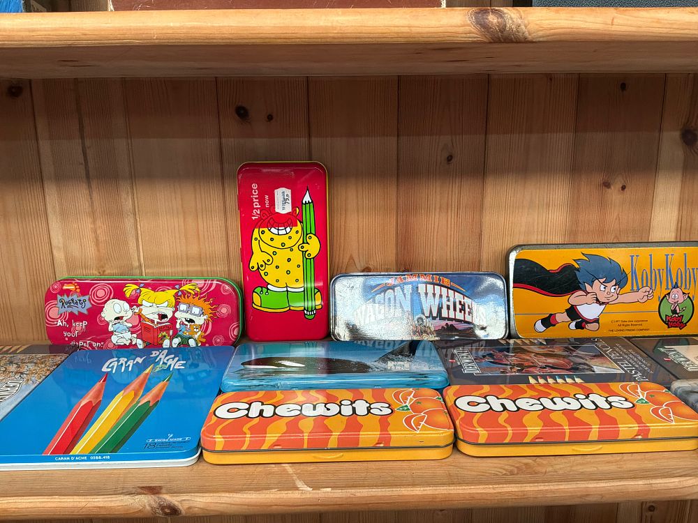 Lot 192: A Collection of Vintage and Modern Stationery and Artist Tins Including Derwent and Caran d'Ache Examples