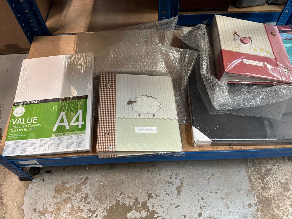 Lot 245: A Collection of Art Supplies and Stationery Including Daler-Rowney Examples