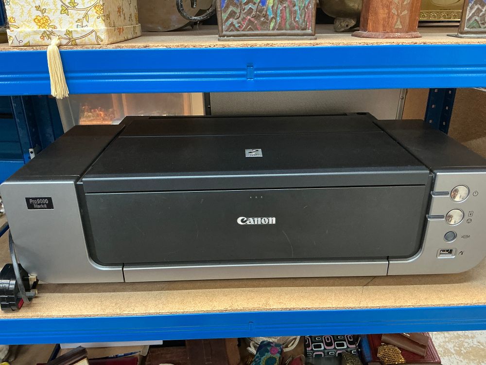 Lot 277: A Canon PIXMA Pro9000 Mark II Professional Wide Format Inkjet Photo Printer
