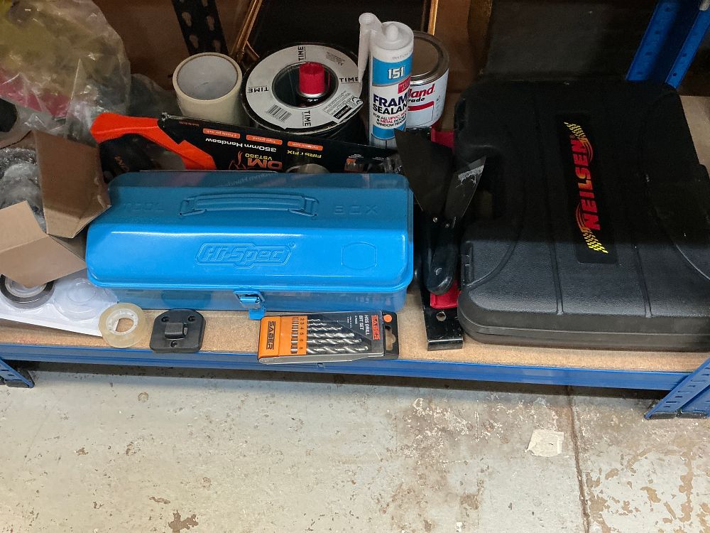 Lot 288: A Collection of Hand and Power Tools Including Hi-Spec and Neilsen Examples