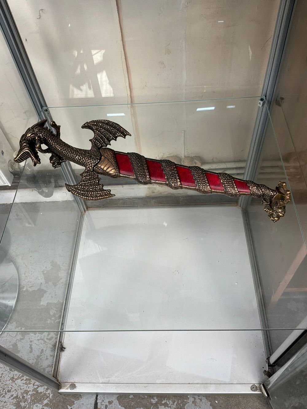 Lot 500: A Contemporary Fantasy Dragon style Dagger and Scabbard