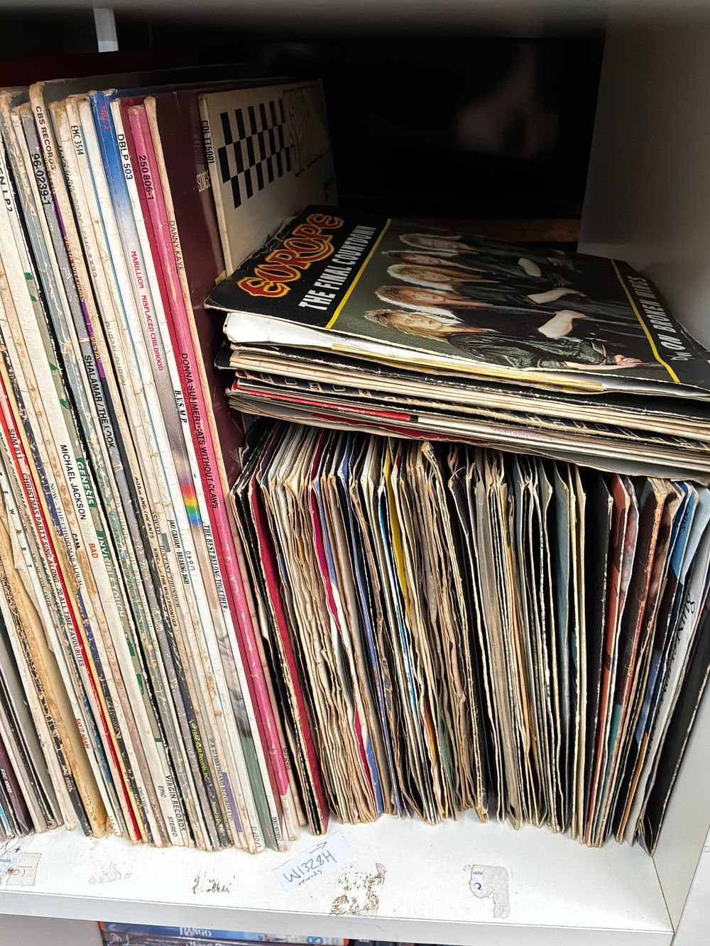 Lot 256: A Collection of Approximately 100 Vinyl LP Records and 7-inch Singles Including Michael Jackson and ABBA