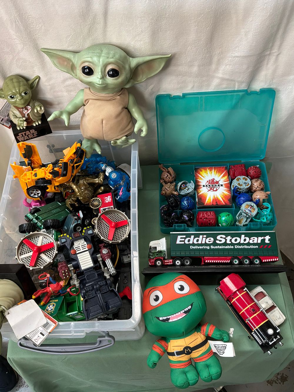 Lot 258: A Collection of Modern Toys and Die-Cast Vehicles Including Star Wars and Transformers Examples