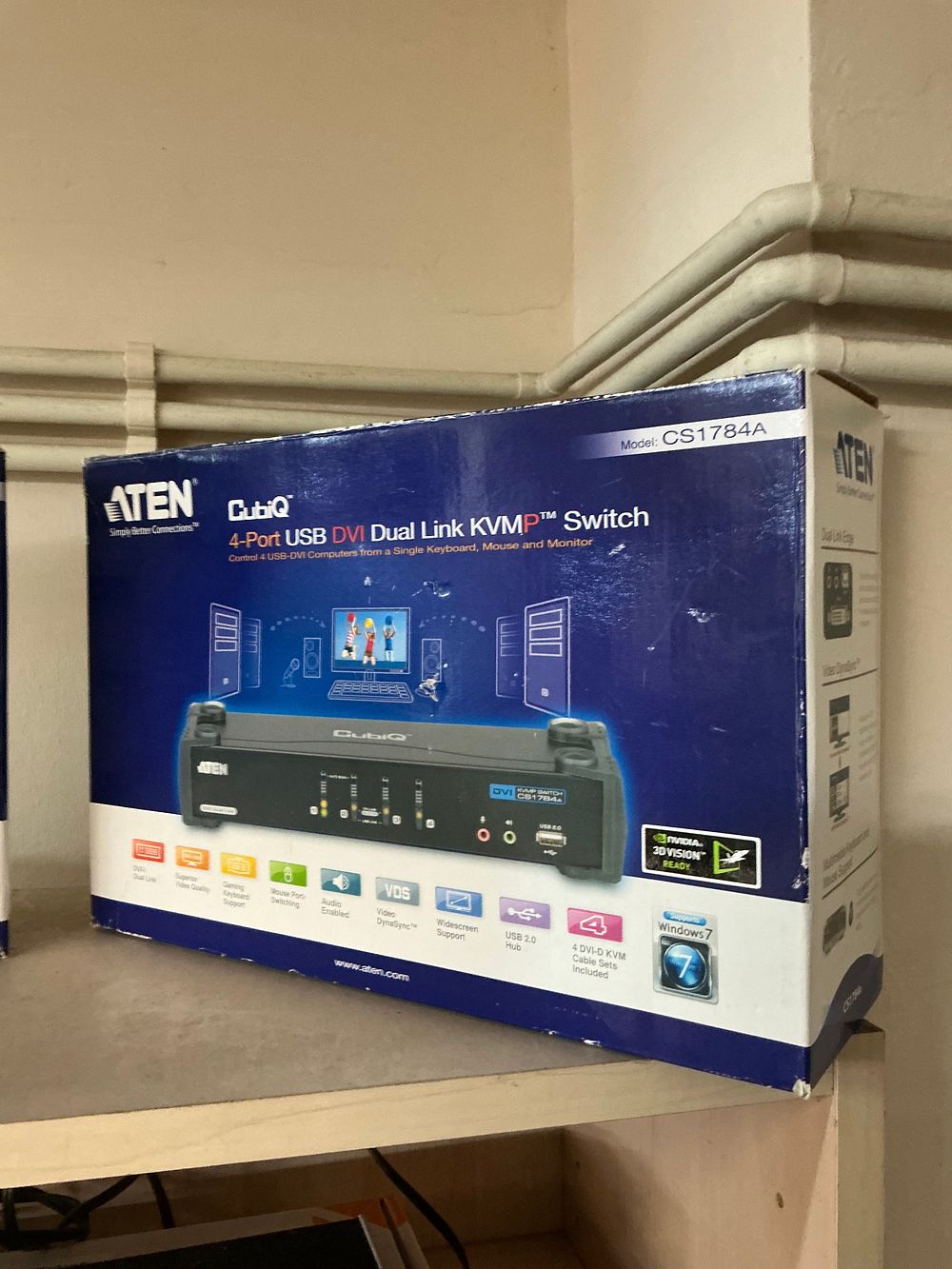 Lot 271: A Group of ATEN KVM Switches Including HDMI and DVI Dual Link Models