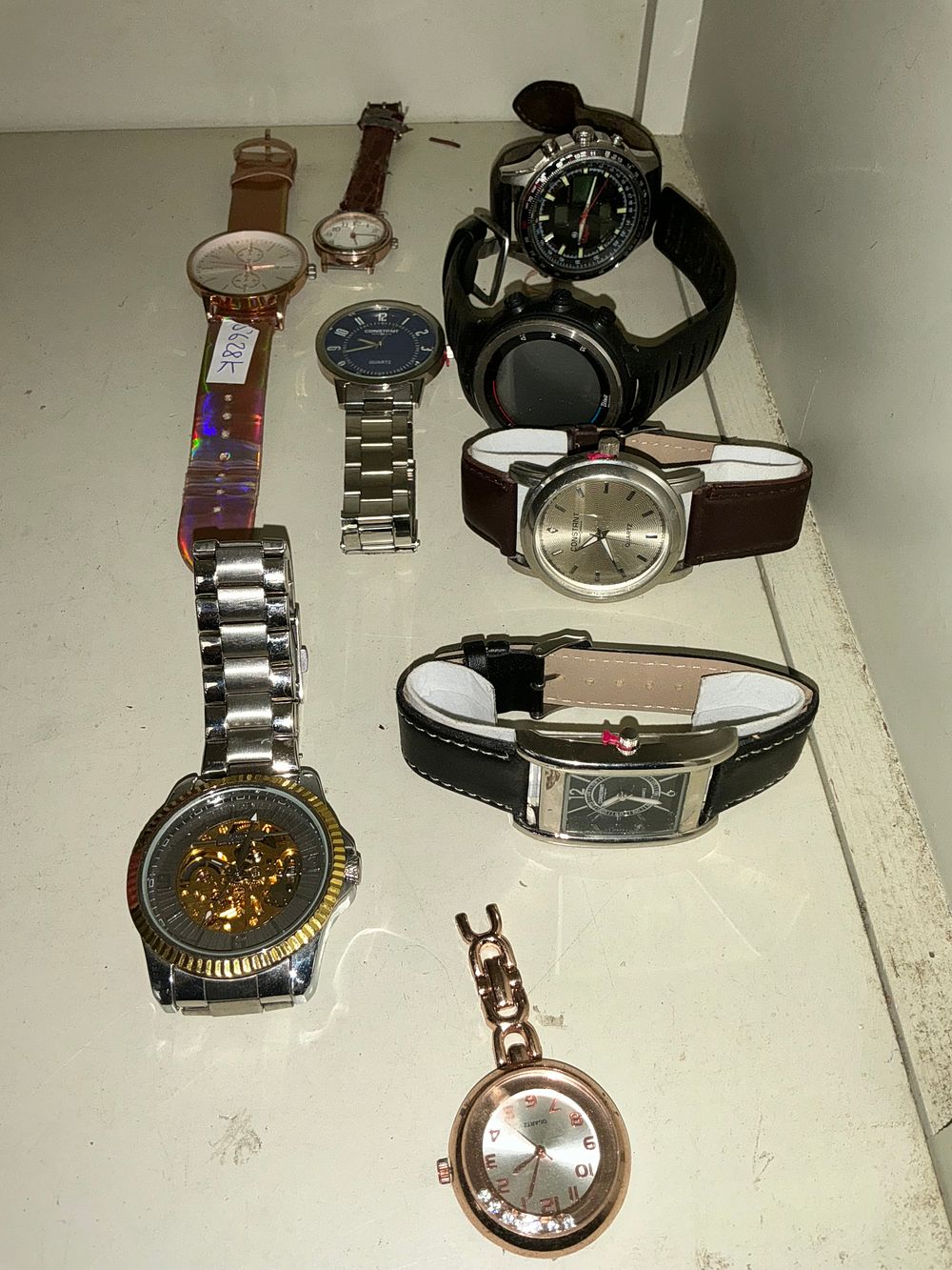 Lot 279: A Collection of Assorted Wristwatches Including Constant and Prince London Examples