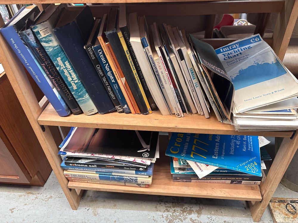 Lot 291: A Collection of Maritime and Nautical Books and Publications Including Adlard Coles and Tom Cunliffe Examples