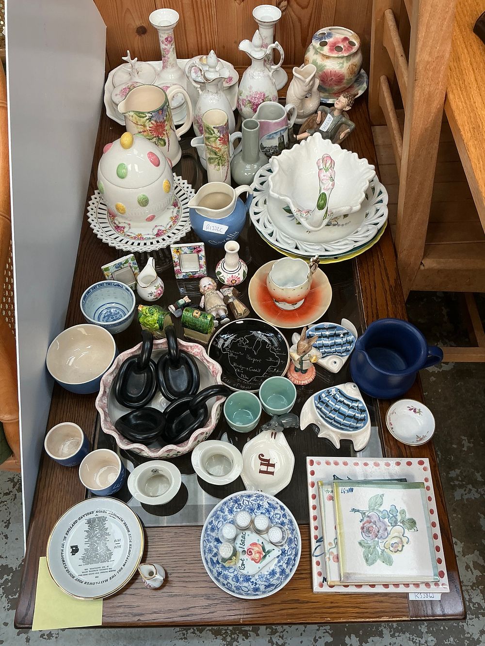 Lot 348: A Collection of Decorative Ceramics and Tableware including Royal Doulton and Hornsea Pottery Examples