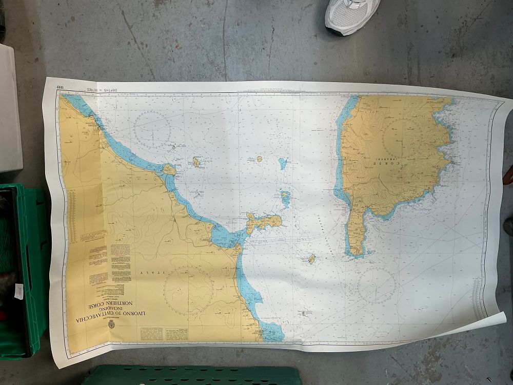 Lot 360: A Collection of Modern Admiralty Nautical Charts
