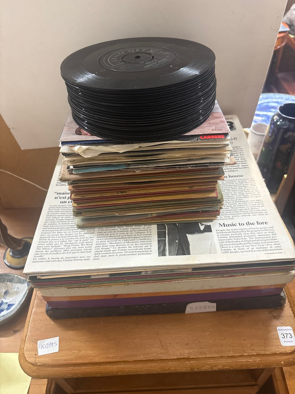 Lot 391: A Collection of Vinyl Records Including 7 Inch Singles and 12 Inch Box Sets