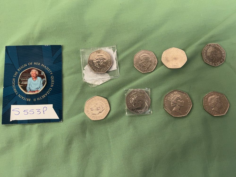 Lot 261: A Collection of UK Commemorative and Circulation Fifty Pence Coins Including Westminster Collection Examples