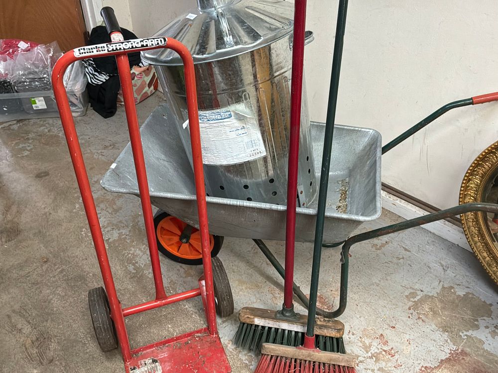 Lot 437: A Collection of Garden and Utility Equipment Including Clarke and Chillington Examples