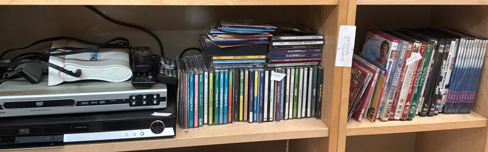 Lot 141: A Collection of Music and Movie Media with Hardware including Samsung and Proline Examples