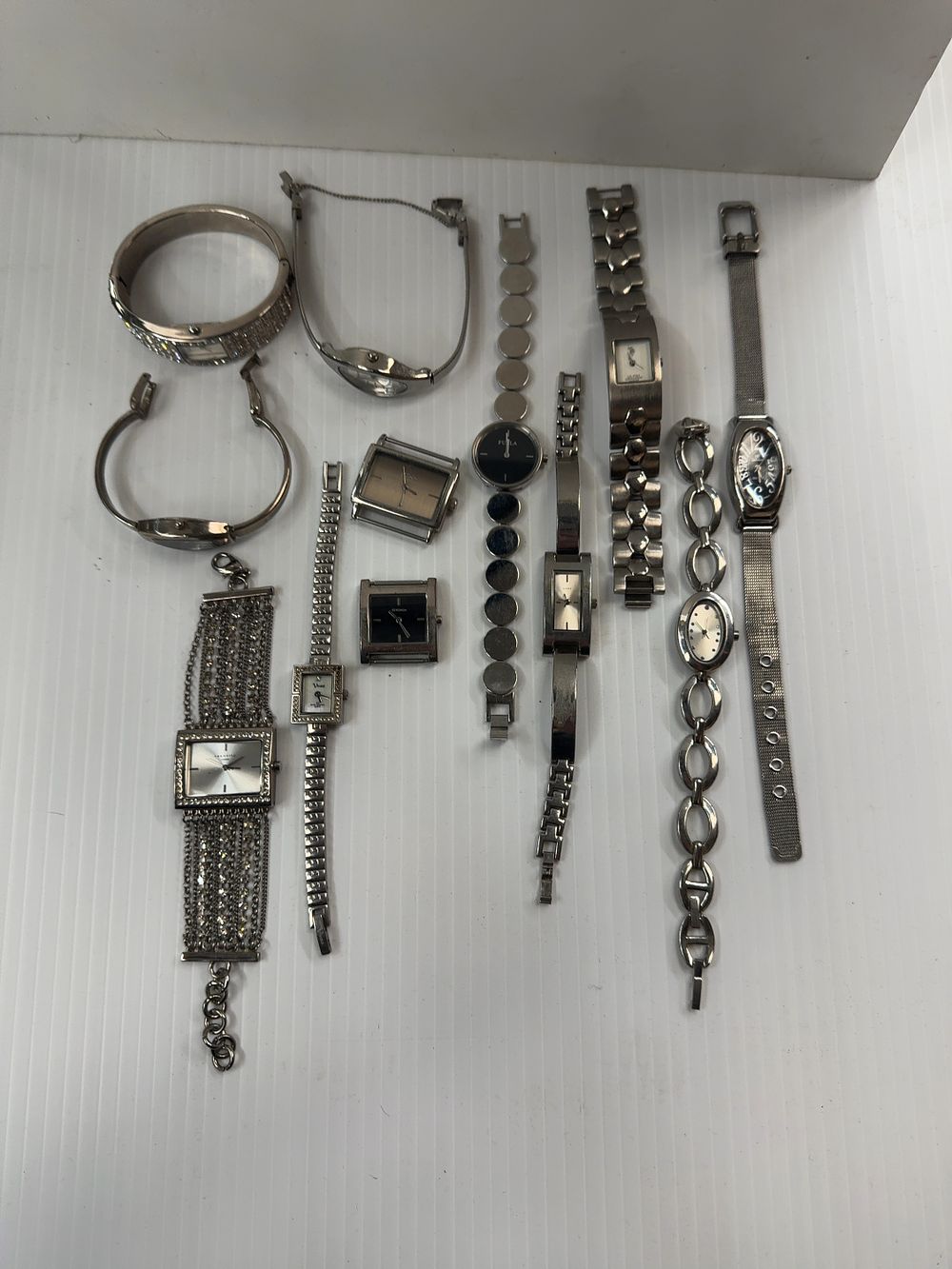 Lot 270: A Collection of Twelve Ladies Fashion Wristwatches Including Sekonda and Furla Examples