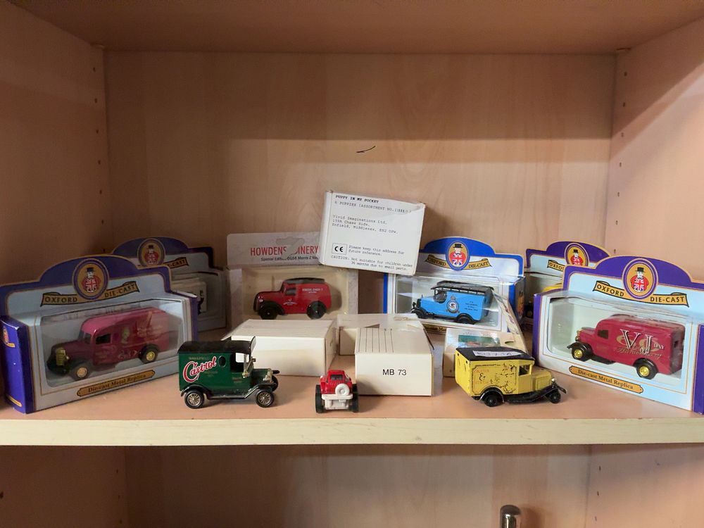 Lot 309: A Collection of Oxford Die-Cast and Other Commemorative Die-cast Model Vehicles Including Special Edition Examples