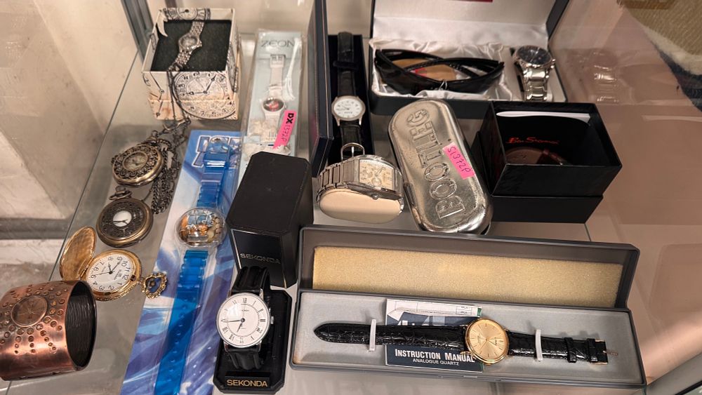 Lot 383: A Collection of Wristwatches and Pocket Watches including Sekonda and Ben Sherman Examples with Presentation Cases