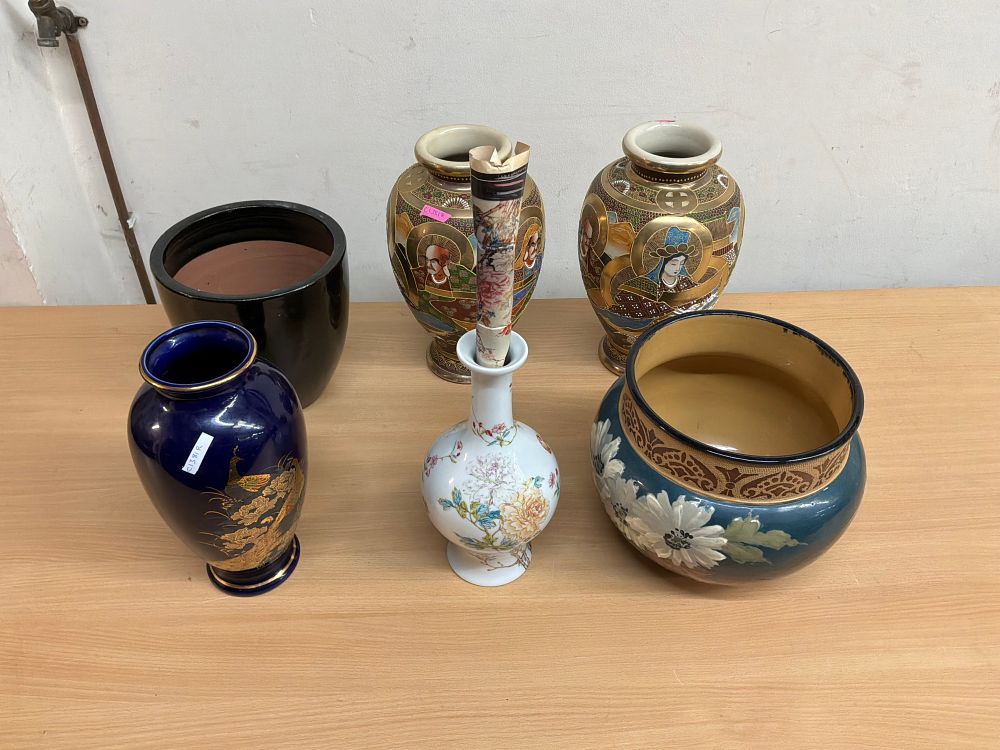 Lot 422: An Assortment of Decorative Ceramics Including Lenox and Langley Examples