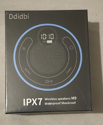 Ddidbi M9 Wireless Bluetooth Speaker IPX7 Waterproof New Unused Unboxed- Black