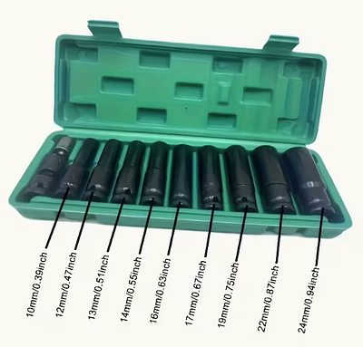 10 pcs IMPACT SOCKET SET
