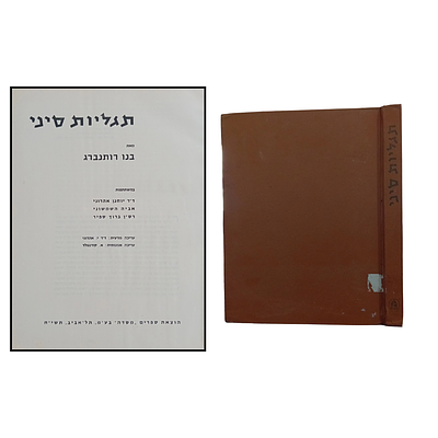 תגליות סיני. תגליות סיני , מאת בנו רותנברג , בהשתתפות ד"ר יוחנן אהרוני , אביה השמשוני ורס"ן 