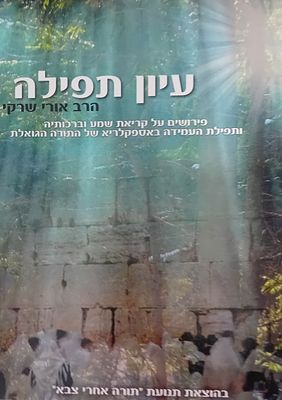 עיון תפילה - הרב אורי שרקי. 
פירושים על קריאת שמע וברכותיה ותפילת העמידה באספקלריה של התורה 