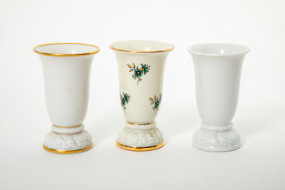 לוט 3 גביעוני רוזנטל. חתומים, 
גובה 7-8 ס"מ