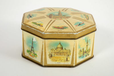 קופסת פח. 6/12 ס"מ