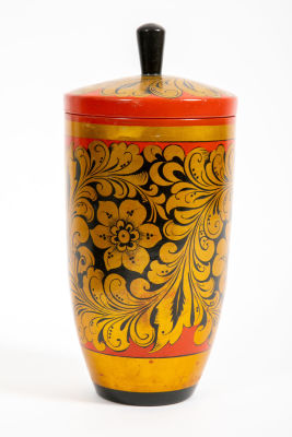 מיכל חוחלומה עם מכסה. 12/25 ס"מ