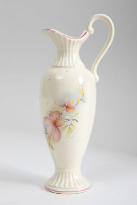 Burleigh, Staffordshire אנגליה - אגרטל סטפורדשייר אנגלי. אגרטל וינטג', עשוי פורצלן עדין, 
חתום 