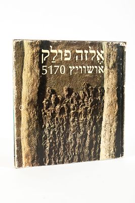 אלזה פולק אושוויץ 5170. בהוצאת בית לוחמי הגיטאות והקיבוץ המאוחד 1979 
כריכה קשה עם ג'קט 
בעברית 