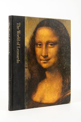 The world of Leonardo. כריכה קשה, 192 עמודים 
אנגלית, מ 1971 
24x31 ס"מ