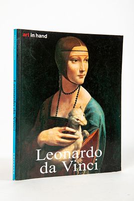 Leonardo da Vinci - Life and Work. כריכה רכה, באנגלית, 
95 עמודים, מ 1999