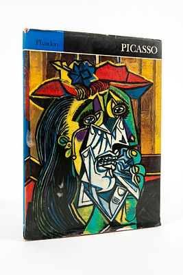 Picasso. כריכה קשה עם ג'קט, 
הוצאת Phaidon מ 1972